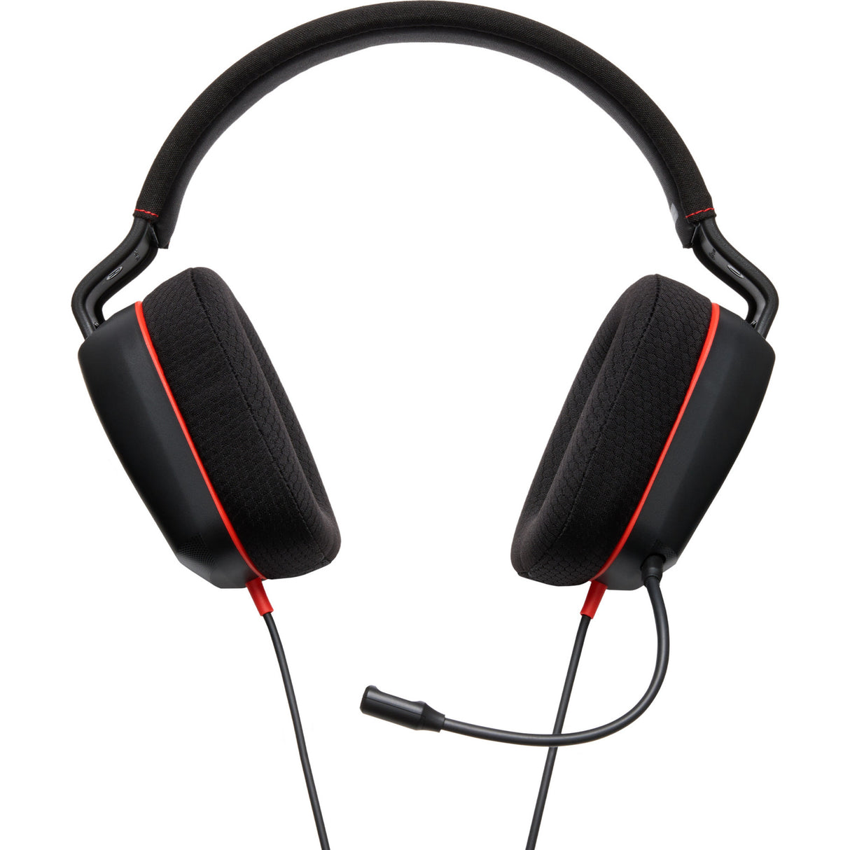 Casque stéréo filaire Powera pour casque de jeu supra-auriculaire Nintendo Switch 2 (noir rouge, Nintendo Switch 2, Nintendo Switch – modèle OLED, Nintendo Switch, Nintendo Switch Lite)