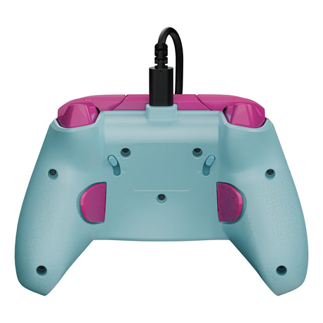 Manette filaire avancée Turtle Beach PDP Rematch Glow (Android Dreams, Xbox Series X|S, Xbox One, PC)