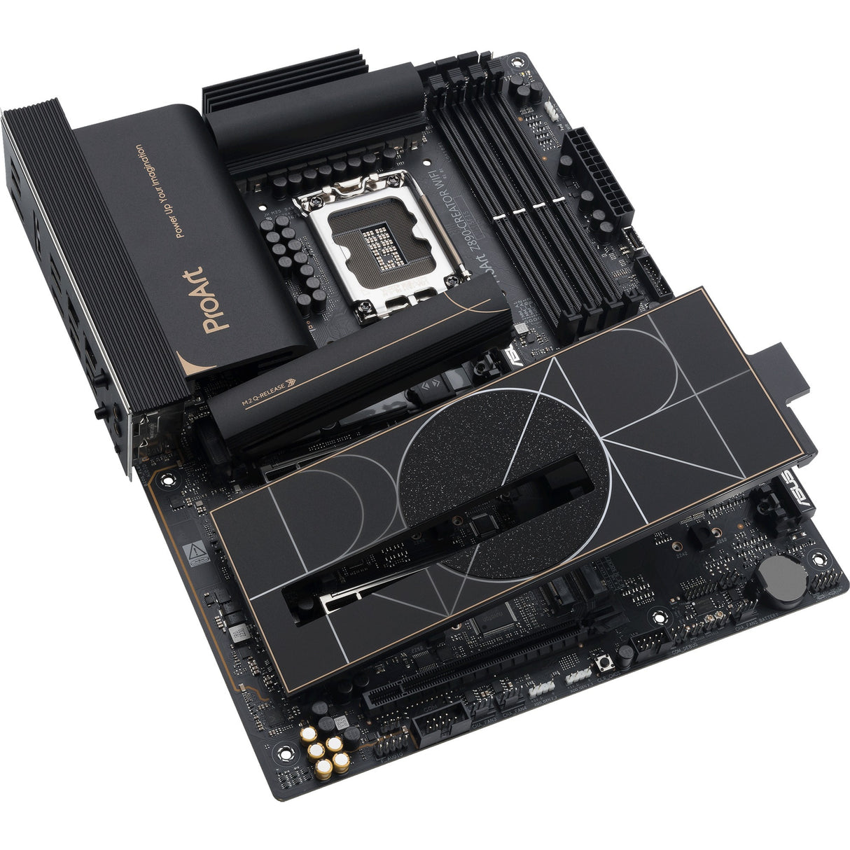 Carte mère Asus ProArt Z890-Creator WiFi Socket 1851 (RAID, 2,5 Go-LAN, 10 Go-LAN, Wi-Fi 7, BT, Son, ATX)