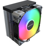 Refroidisseur de processeur Montech NX400 ARGB (noir, PWM 4 broches)