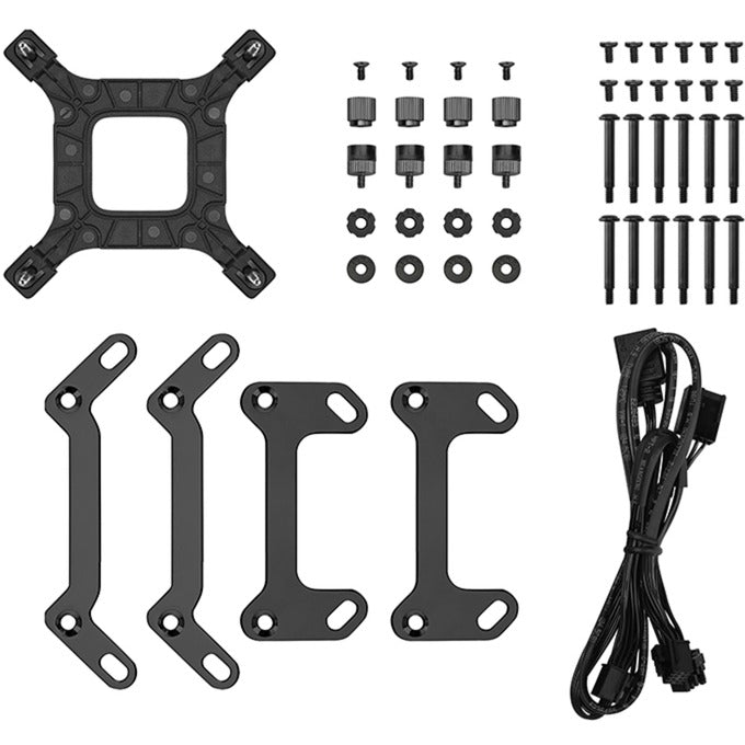 Refroidissement par eau Deepcool LT360 Arb (noir, connecteur de ventilateur PWM à 4 broches)