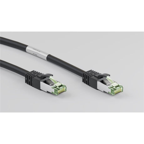 Câble patch Goobay cat.8.1 s ftp (noir, 0,25 mètres)