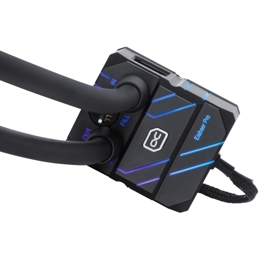 Alphacool Eisbaer Pro HPE Aurora 360 CPU AIO Refroidissement par eau (Noir, Arbb, PWM 4 broches)