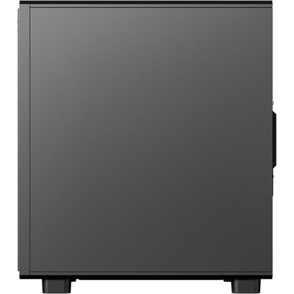 Boîtier tour midi Xyz pc gear atom (noir | 2x USB-A | 1x USB-C | verre trempé)