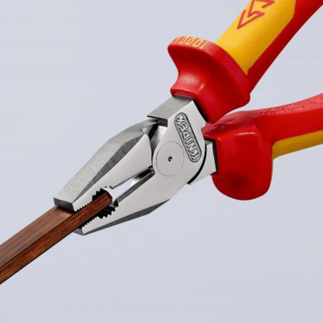 Knipex pince universelle chromée 180 mm - 0206180