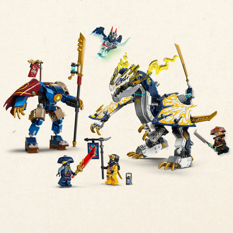 Lego Ninjago 71843 Le cavalier dragon robot du voyou