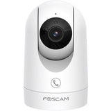 Foscam R8M Ultra HD, caméra de sécurité WiFi 6 double bande (blanc)