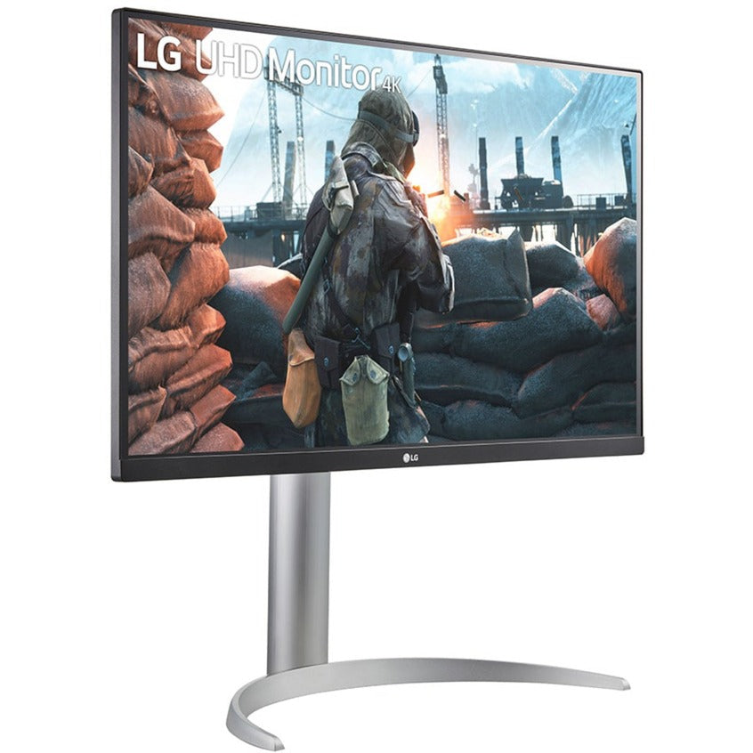 Moniteur LG Ultrafine 27up650k-w 27 4k UHD (blanc argent, 2x HDMI, port d'affichage)