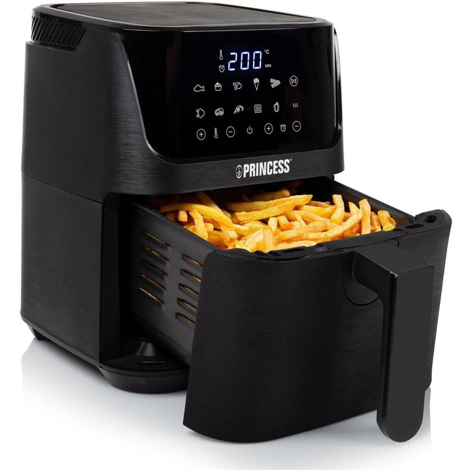 Friteuse à air chaud Princess digital airfryer xl 182024 (noir, 3,5l)