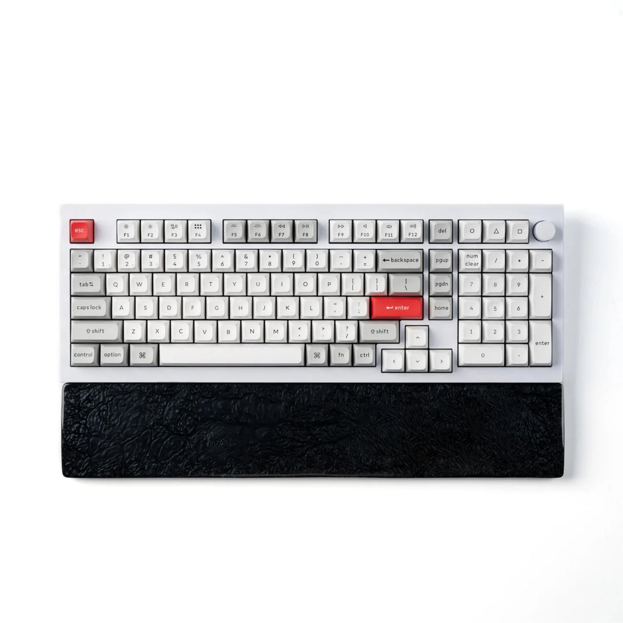 Keychron q12 q5 pro q5 max q5 he l3 repose-poignet en résine repose-poignet (noir)