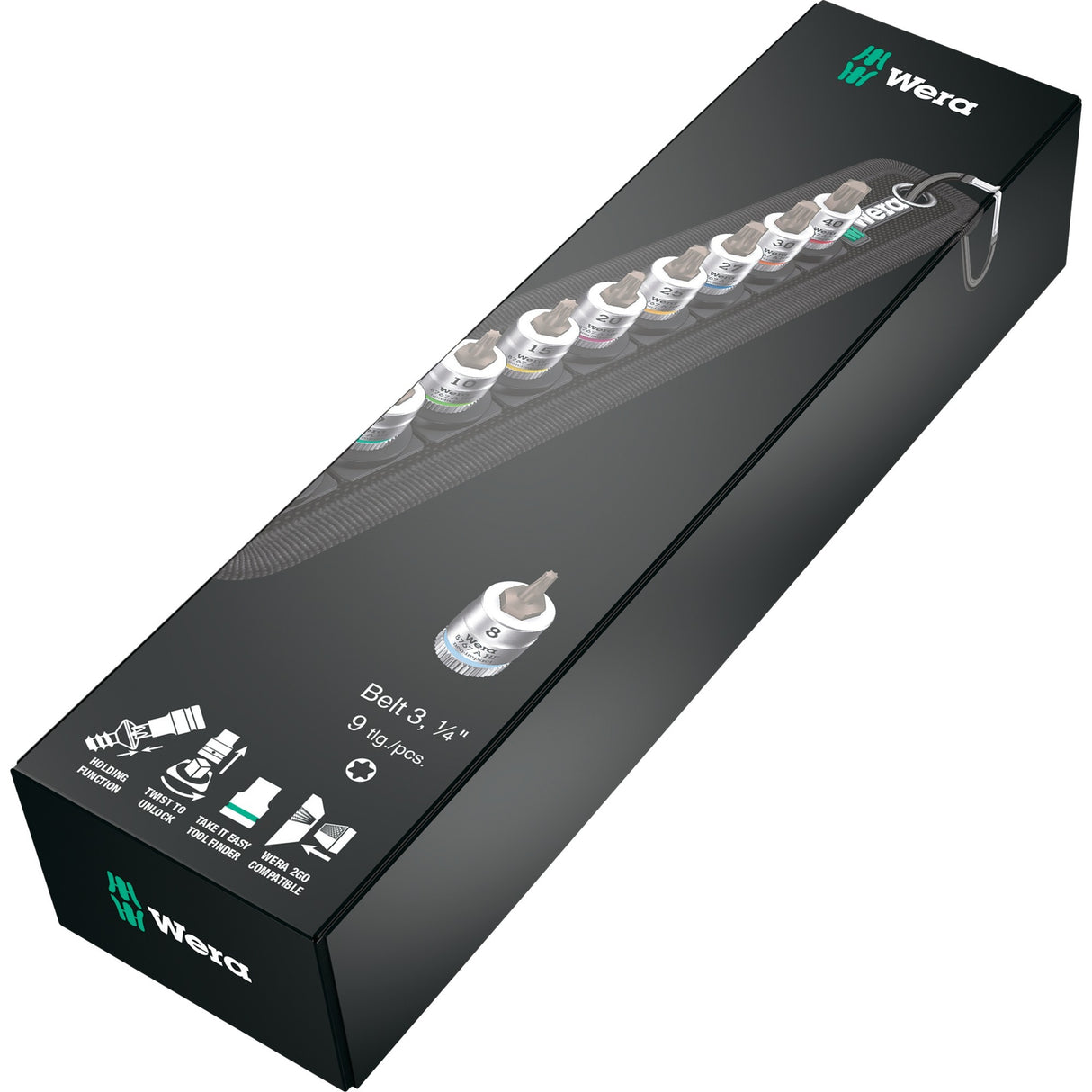 Waa Riem Bit DOPS Set Torx 1 4 Drive | 9 pièces