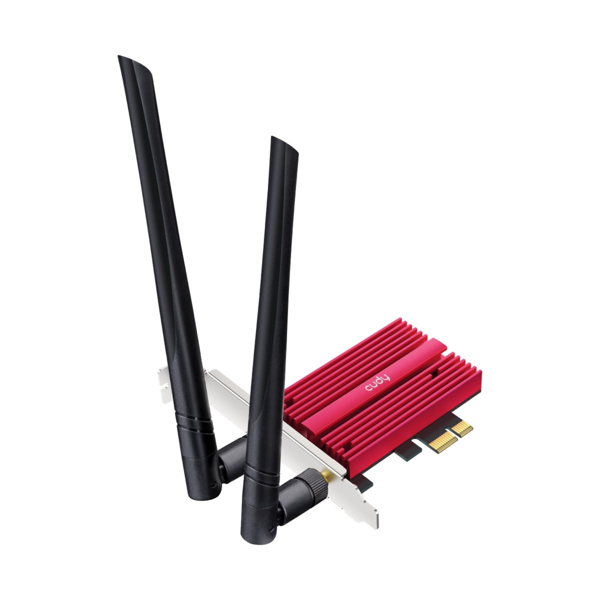 Adaptateur WLAN Cudy AX5400 Wi-Fi 6e Bluetooth 5.3 PCI-E (rouge)