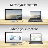Agir la connectivité USB-C vers le câble DisplayPort