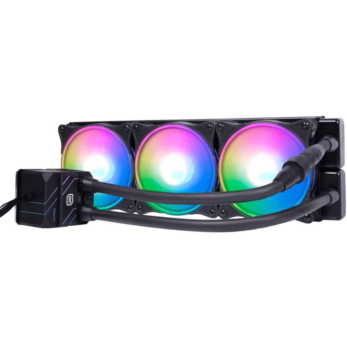 Alphacool Eisbaer Pro HPE Aurora 360 CPU AIO Refroidissement par eau (Noir, Arbb, PWM 4 broches)