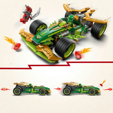 Lego Ninjago 71828 Lloyds retire la voiture de course