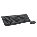 Logitech mk295 ensemble clavier et souris sans fil silencieux (noir, disposition internationale américaine (qwerty), 100 %)