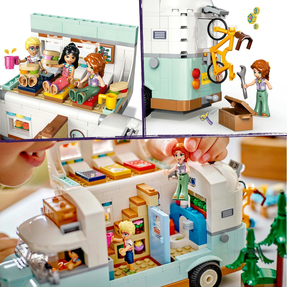 Lego Friends 42663 L'aventure en camping-car avec des amis