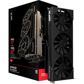 Carte graphique Xfx radeon rx 9070 xt swift (noir, rdna4, gddr6, 3x display port, 1x hdmi 2.1)