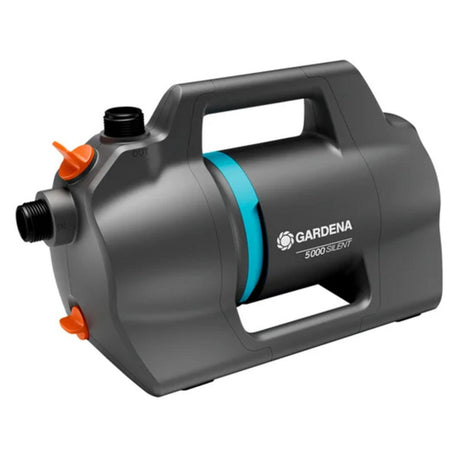 Pompe d'arrosage Gardena 5000 silencieuse (gris foncé turquoise, 9080-20)