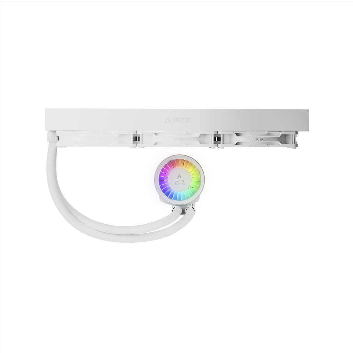 Refroidissement par eau Arctic Liquid Freezer III Pro 420 A-RGB (blanc, connecteur de ventilateur PWM à 4 broches)