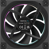 Ventilateur de boîtier Deepcool fl12 rgb (noir, 120 x 120 x 25 mm, pwm)