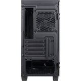 Boîtier tour midi micro Inter-tech x-608 infinity (noir | 1x USB-A | 1x USB-C | RVB | fenêtre)