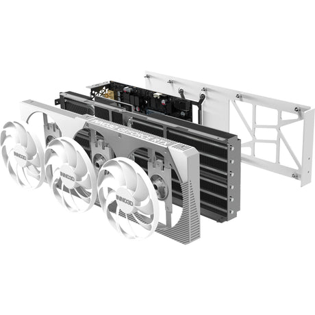 Inno3d n50803-16d7x-17605211 geforce rtx 5080 x3 oc blanc, atx, 16 go, gddr7, 256 bits, pcie 5, 360w