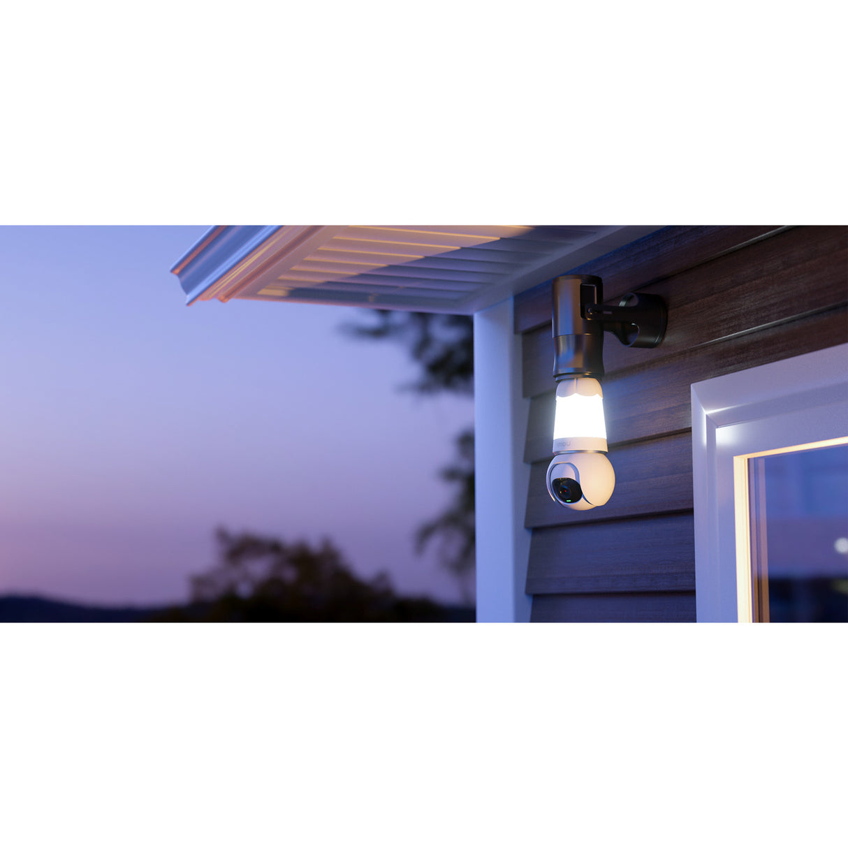 Caméra de sécurité Imou bulb cam 2k (blanc, raccord à vis universel e26 e27)