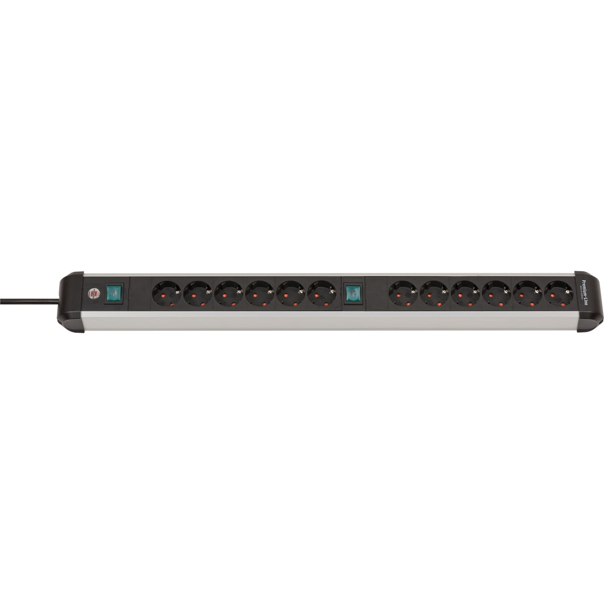 Brennenstuhl Socket premium-alu-line 12 fois