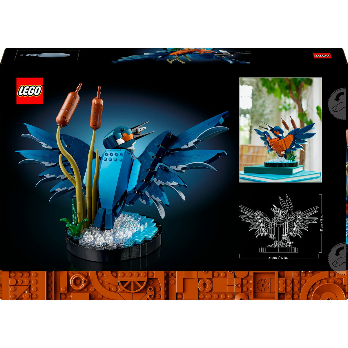 Icônes Lego - jouet de construction martin-pêcheur (10331)