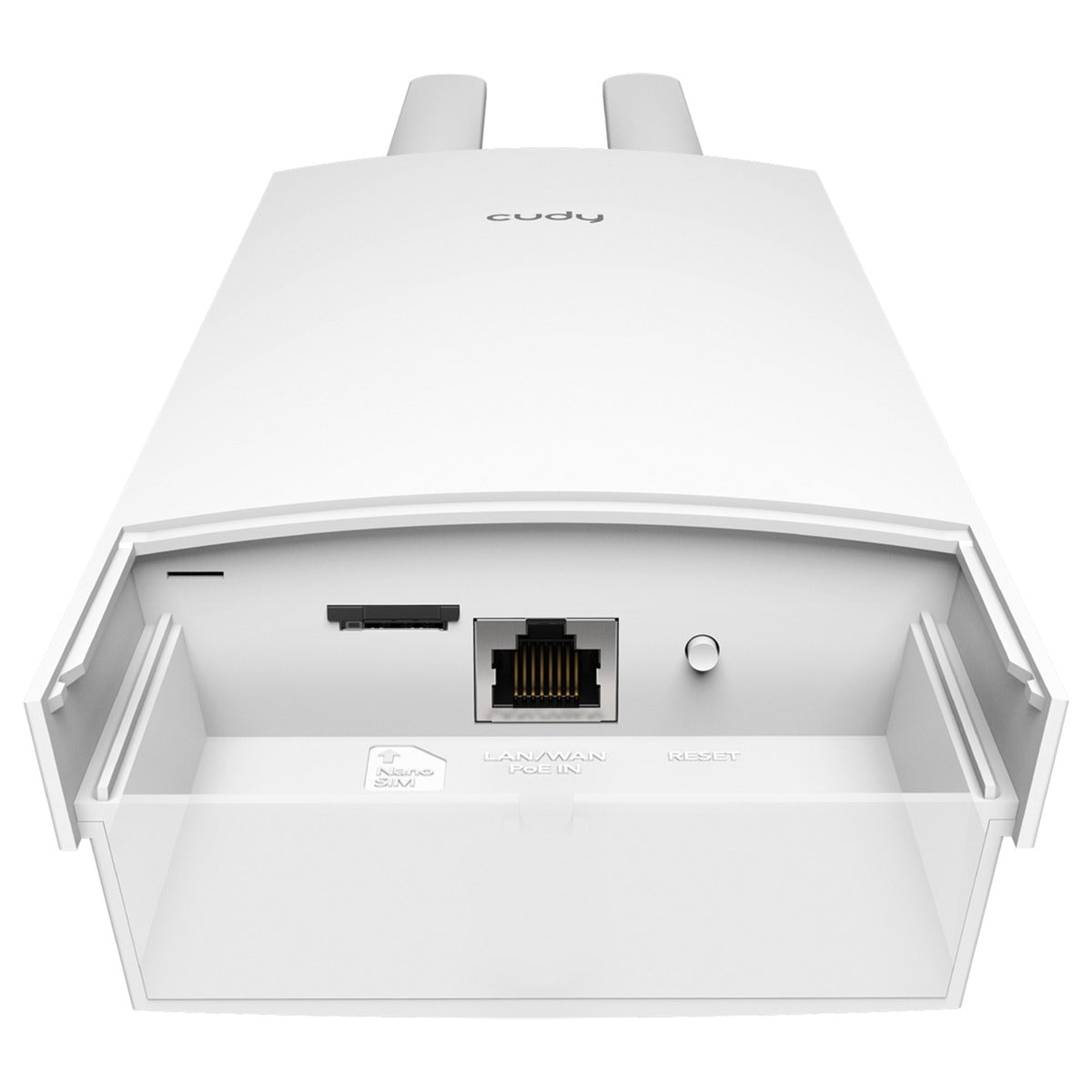 Routeur Gigabit Wi-Fi Cudy Outdoor 4G LTE Cat 6 AC1200 (blanc, PoE, maillé, application)