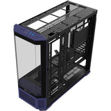 Thermaltake view 600 tg future dusk big tower behuizing (paars zwart | 2x usb-a | 1x usb-c | tempered glass)