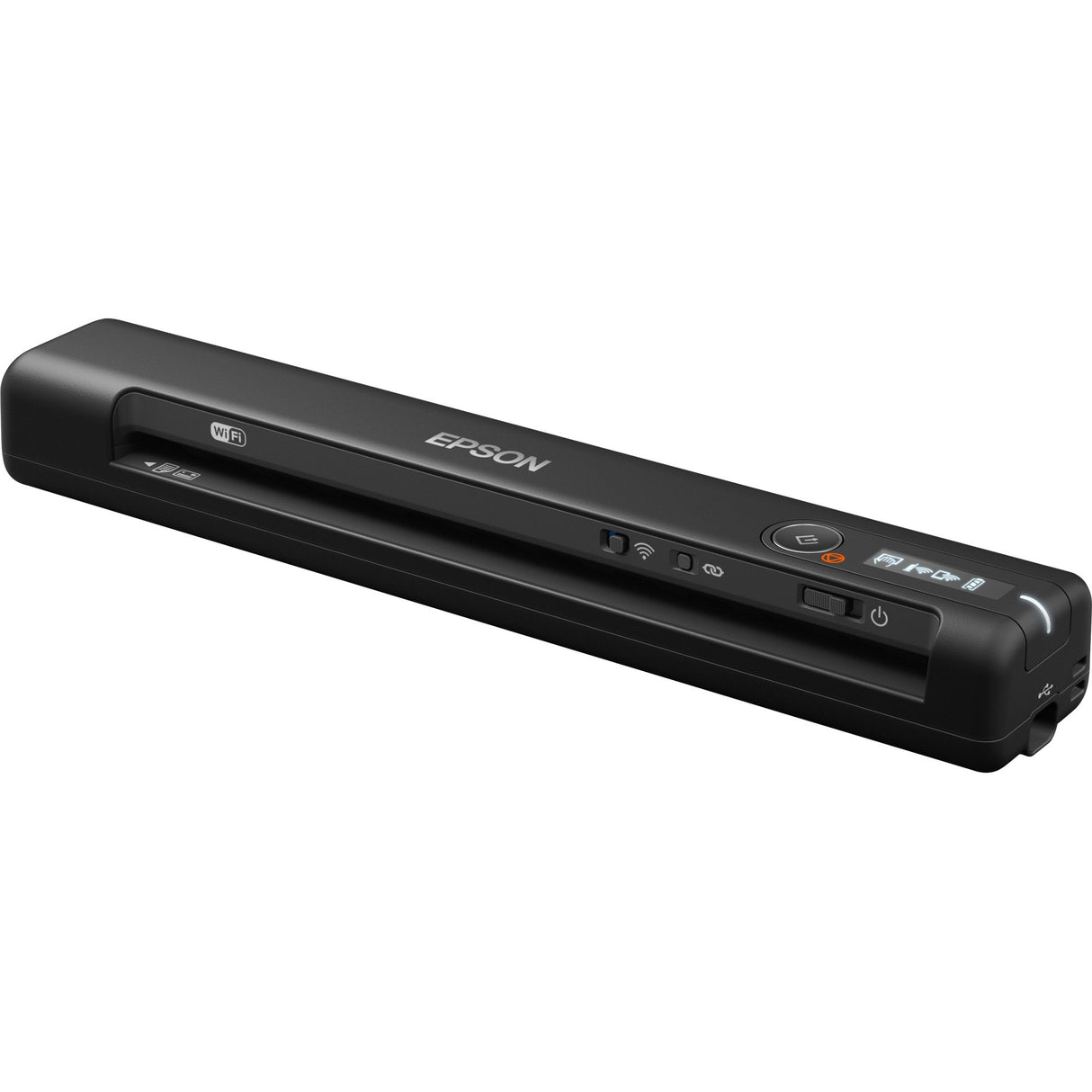 Scanner d'alimentation Epson Workforce es-60w (noir, Wi-Fi direct, USB 2.0)