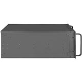 Boîtier rack Silverstone RM42-502 (noir | 2x USB-A 3.2 (5 Gbit s) | 1x USB-C 3.2 (5 Gbit s) | 2x audio)