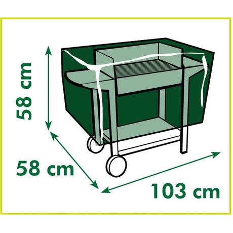 Couverture de protection de la nature pour les barbecues au gaz 103x58x58 cm