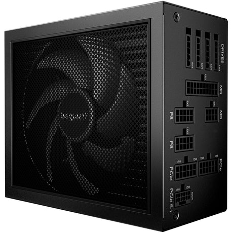 Soyez silencieux! alimentation modulaire dark power 14 de 1 000 watts (noir, 1x 12v-2x6, 4x pcie)