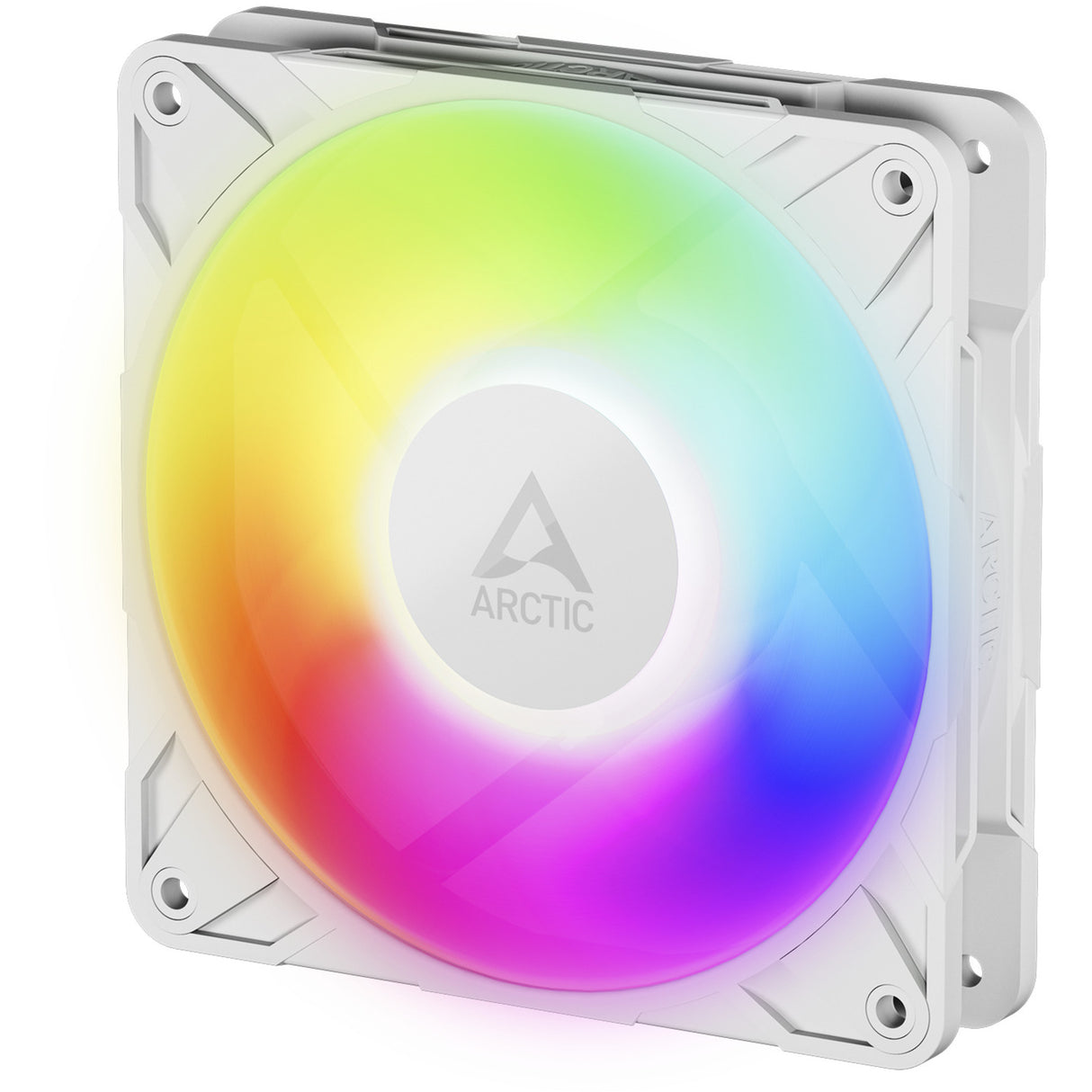 Ventilateur de boîtier Arctic p12 pro a-rgb (blanc, 120x120x25mm, pwm)