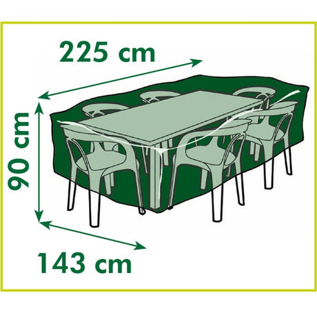 Couverture de meubles de jardin nature pour les chaises et les tables