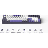 IQUnix F97 Clavier mécanique sans fil Lavandin