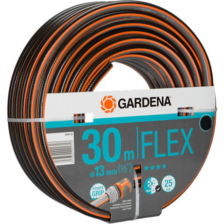 Tuyau flexible confort Gardena 13 mm (1 2 ) (noir orange, 18036-20, 30 m)