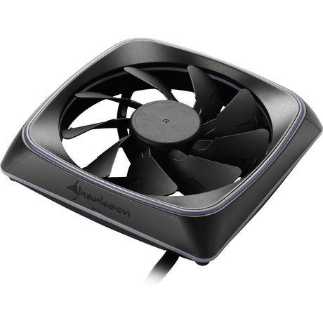 Sharkoon RVB Shark Lights Ventilateur de boîtier (Noir, 120 x 120 x 25 mm)