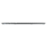 Cherry KW 9100 slim, clavier (noir argenté, disposition UE (QWERTY), commutateurs à ciseaux, ABS, USB-C, 2,4 GHz, Bluetooth)