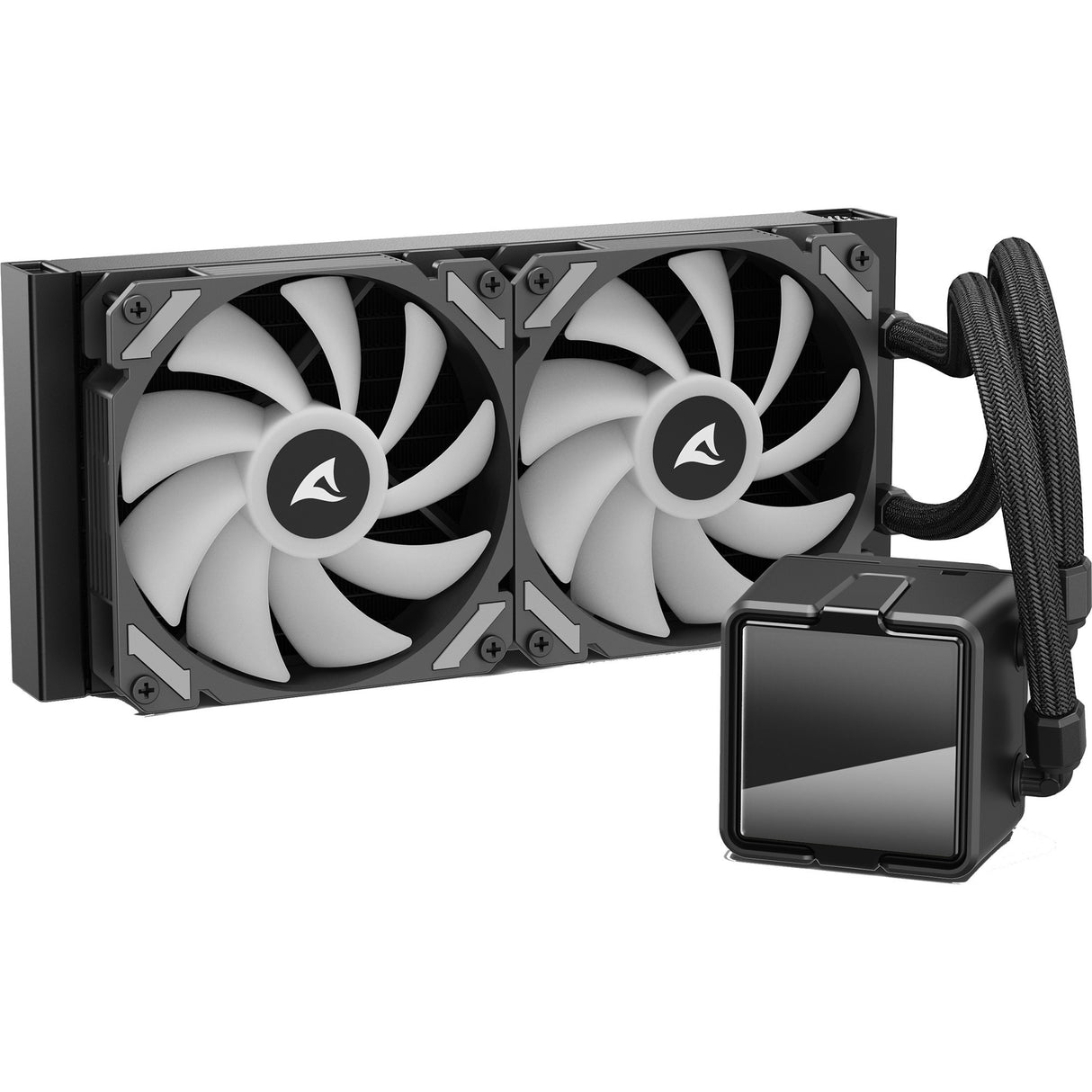 Refroidissement par eau Sharkoon s50 argb (noir, pwm 4 broches)
