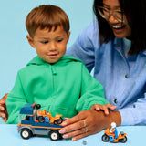 Lego city 60491 transporteur de moto