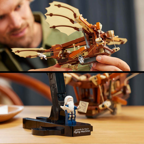 Icônes Lego La machine volante de Léonard de Vinci - 10363