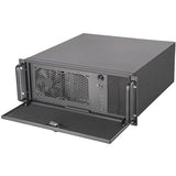Boîtier rack Silverstone RM42-502 (noir | 2x USB-A 3.2 (5 Gbit s) | 1x USB-C 3.2 (5 Gbit s) | 2x audio)