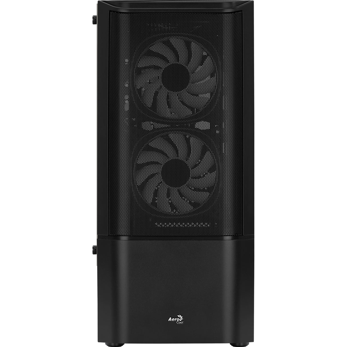 Boîtier tour midi Aerocool quantum mesh v3 (gris noir | 3x USB-A | RVB | fenêtre)