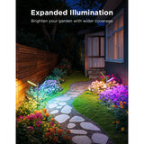 Govee lumières de jardin extérieures éclairage de jardin intelligent matière rgbww 2 pièces