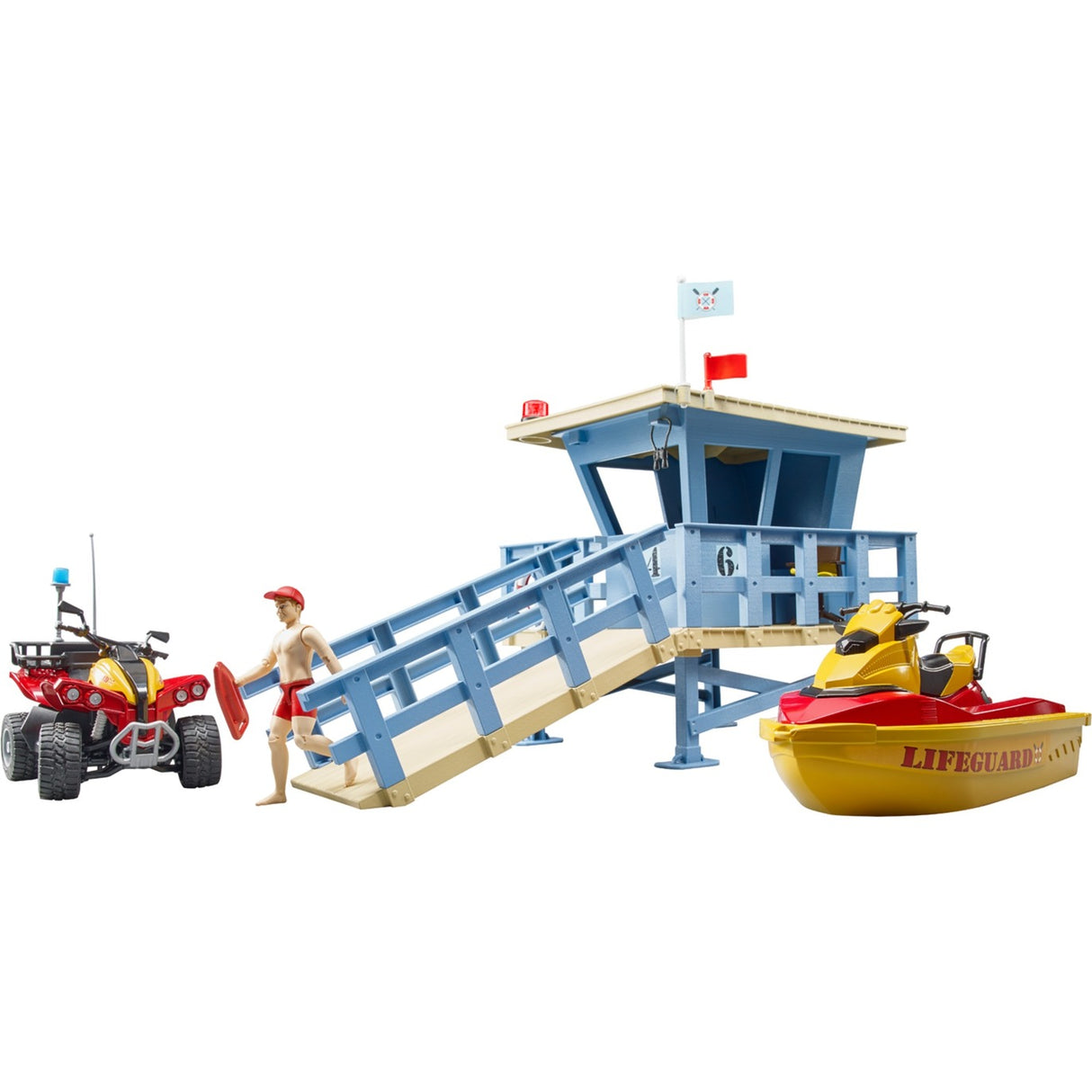 Bruder Bruder Bworld Rescue Brigade Station