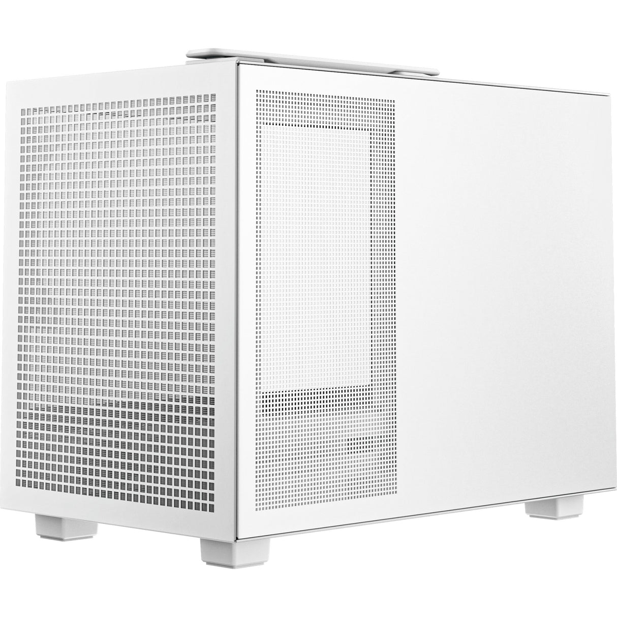 Boîtier mini tour Deepcool ch160 (blanc | 2x USB-A | 1x USB-C | verre trempé)